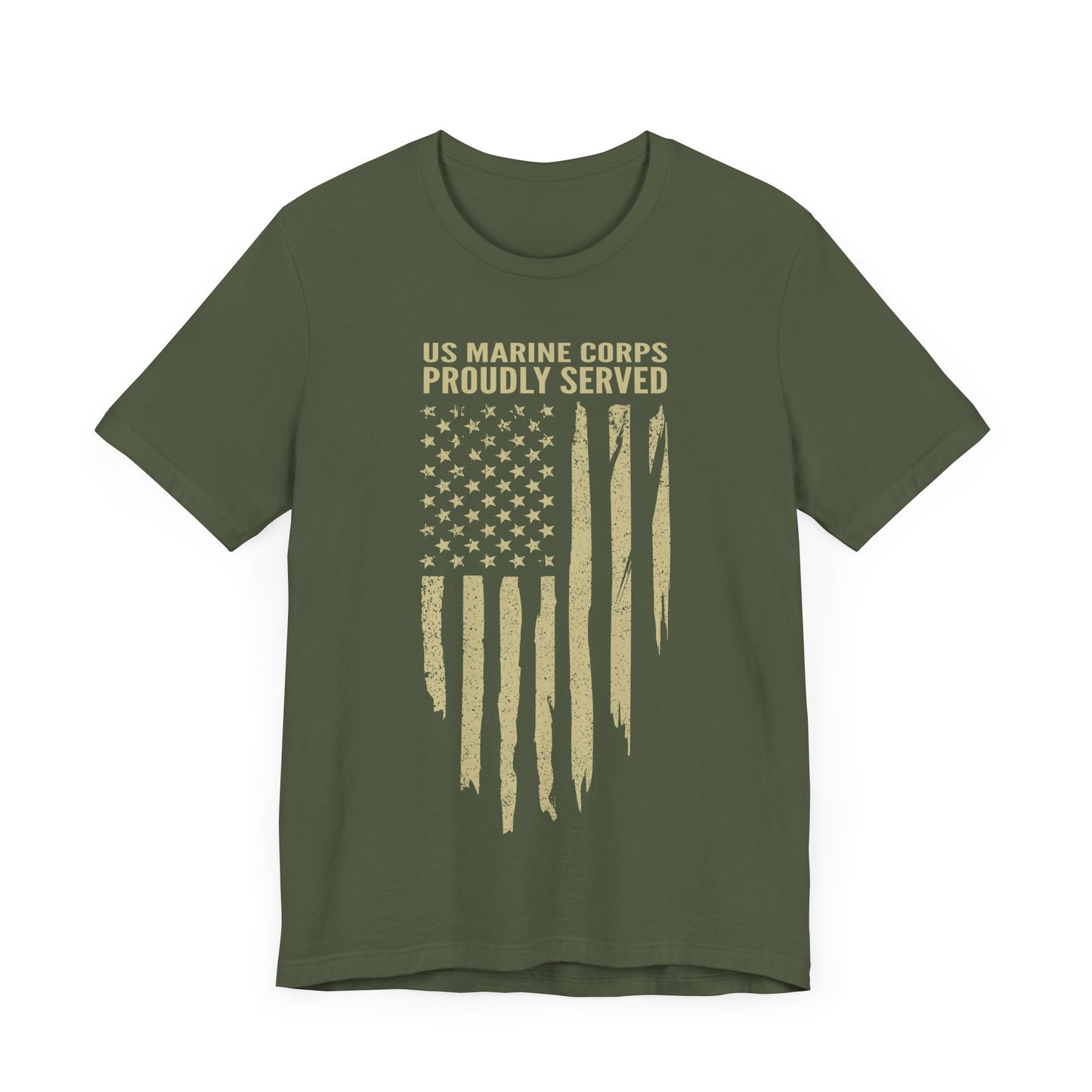 US Marine Corps Shirt, Marine Corps Veteran Tee, Marines Shirt, US Marine Corps Proudly Served, Veteran Apparel, Gift for Him, Gift for Her