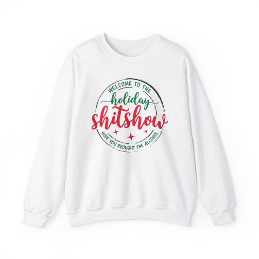 Funny Holiday & Christmas Unisex Heavy Blend™ Crewneck Sweatshirt for Party