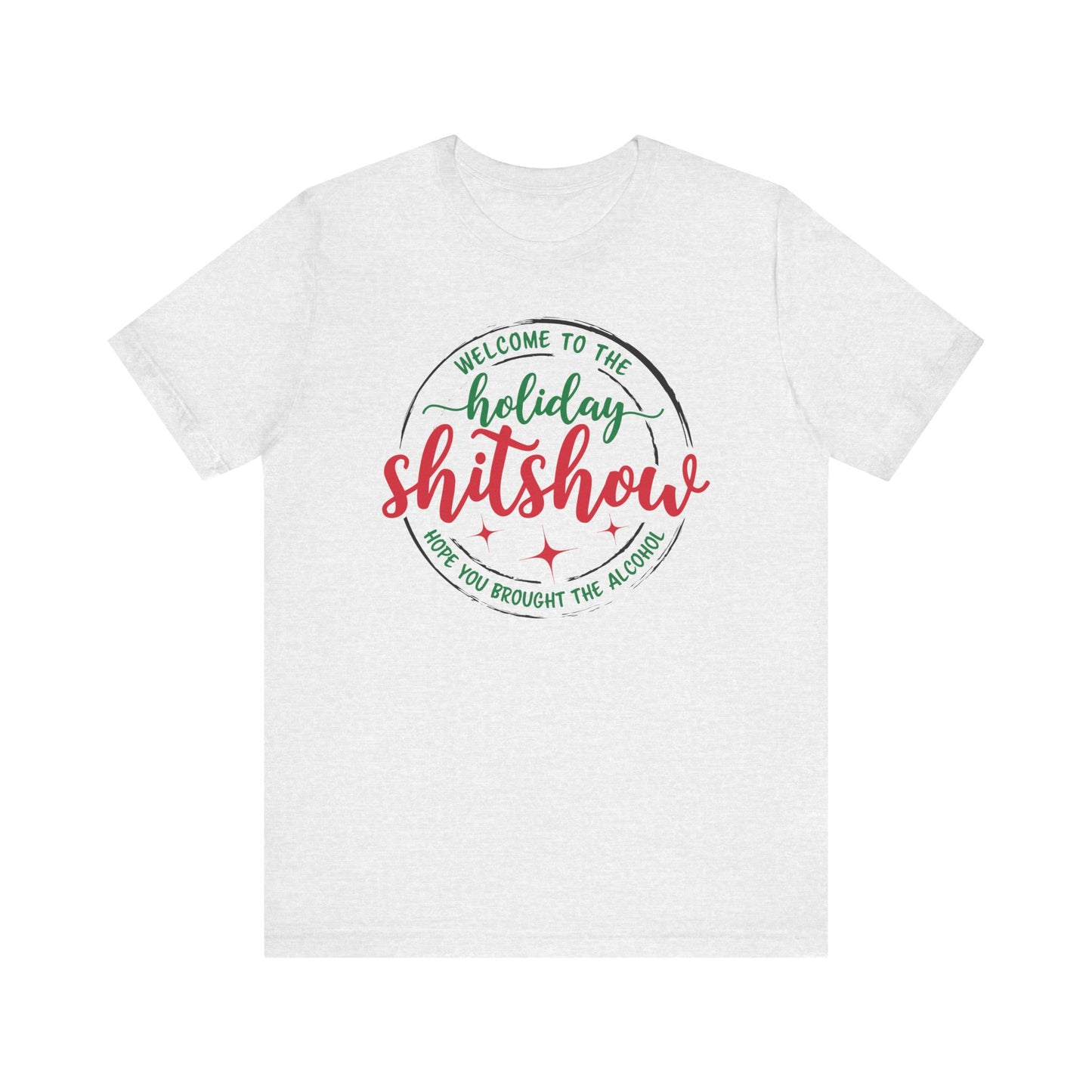 Funny Holiday & Christmas Shirt for Party Bella+Canvas Ring Spun Cotton