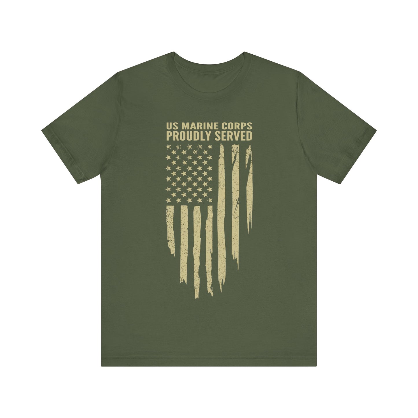 US Marine Corps Shirt, Marine Corps Veteran Tee, Marines Shirt, US Marine Corps Proudly Served, Veteran Apparel, Gift for Him, Gift for Her