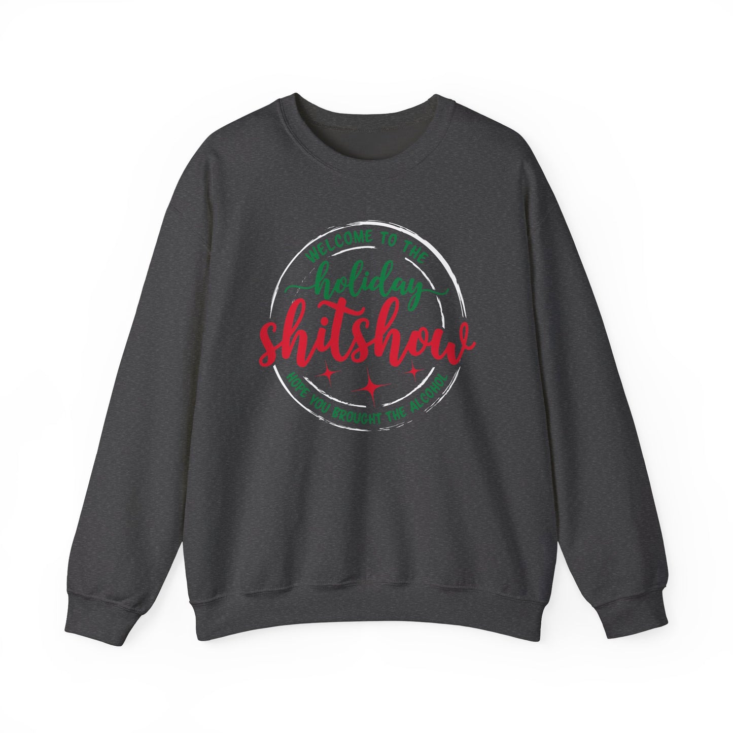 Funny Holiday & Christmas Unisex Heavy Blend™ Crewneck Sweatshirt for Party