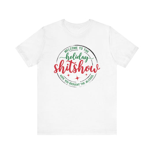 Funny Holiday & Christmas Shirt for Party Bella+Canvas Ring Spun Cotton