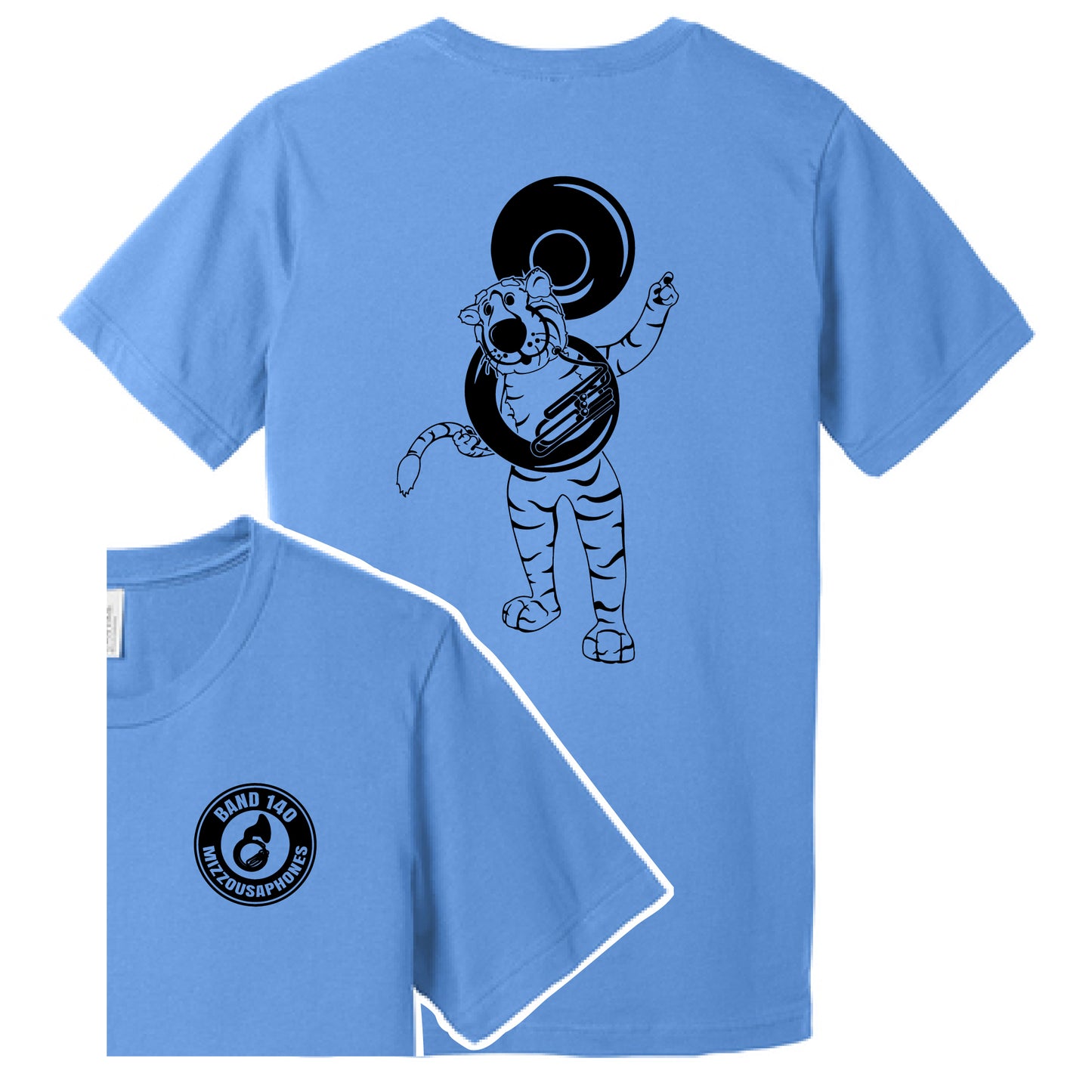 Mizzousaphones Bella+Canvas Tee