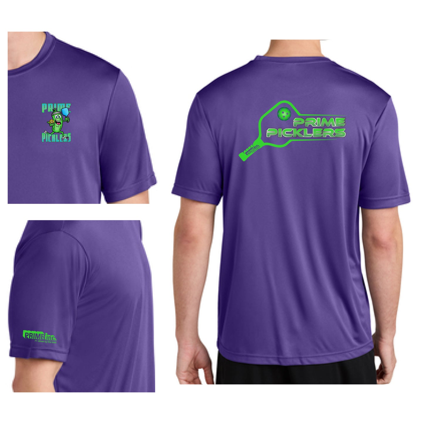 Prime Picklers Purple Short Sleeve