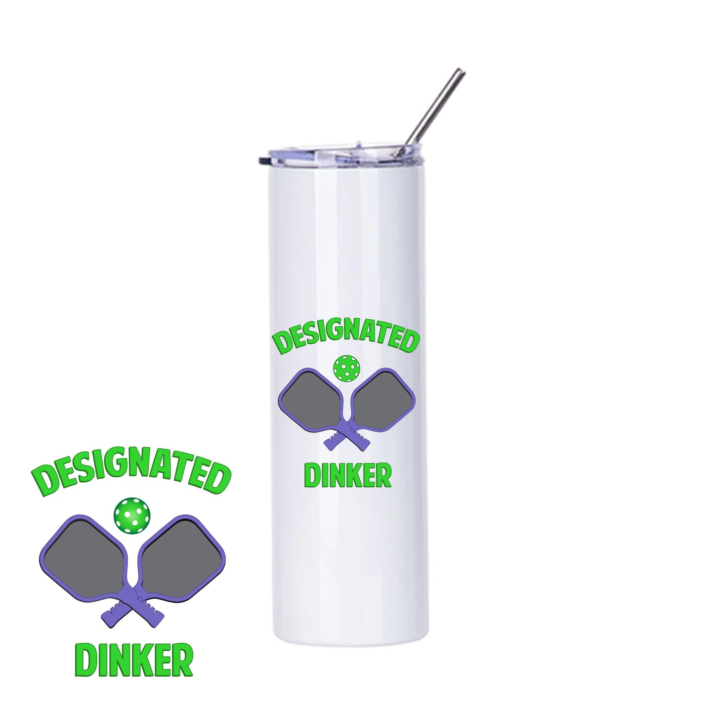 Tumbler - 30 oz. Designated Dinker #1